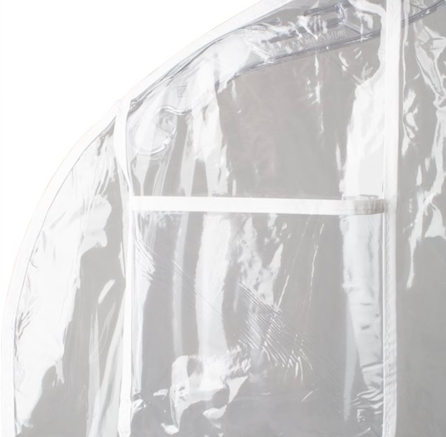Vinyl garment bag