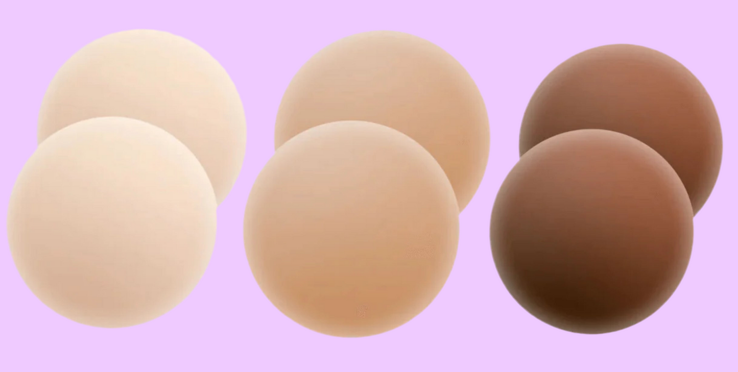 Silicon nipple stickies