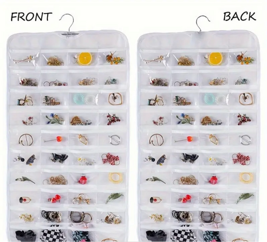 Double sided jewellery organiser