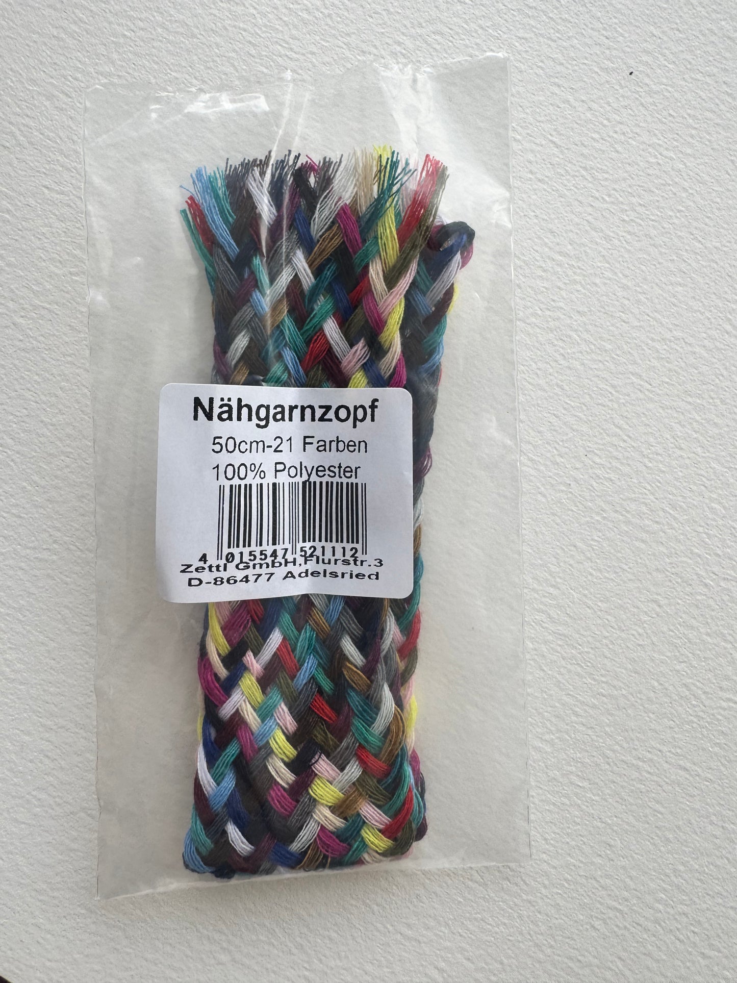 Thread braid - rainbow