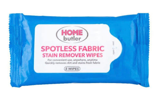 Stain removing wipes