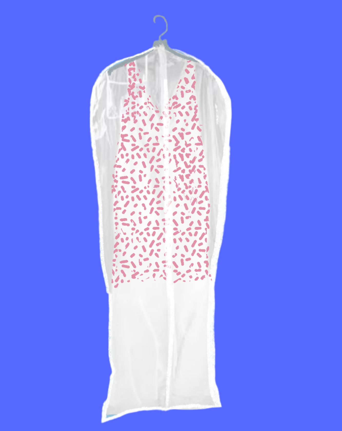 Vinyl garment bag