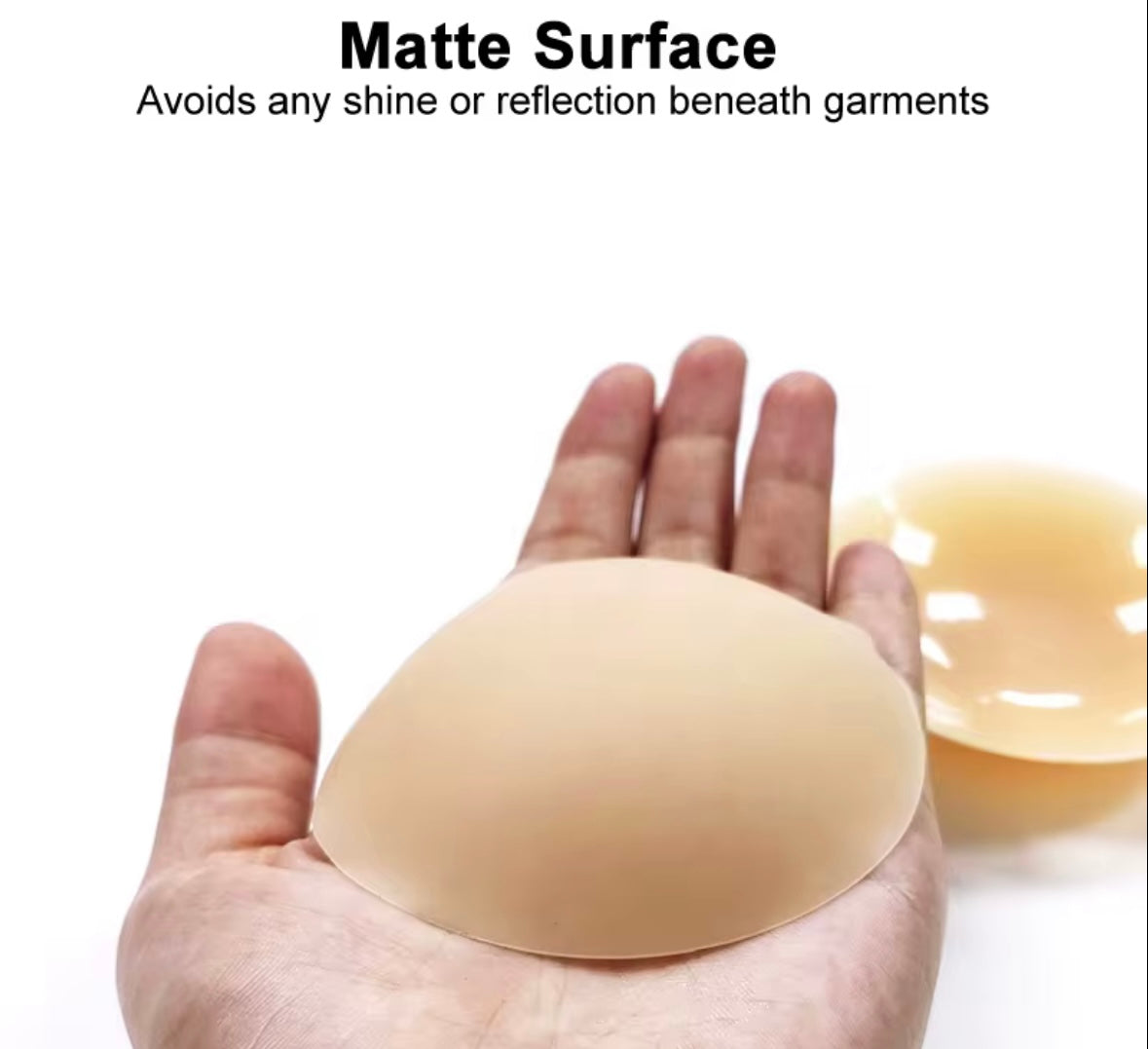 Nipple covers - silicone , non adhesive.