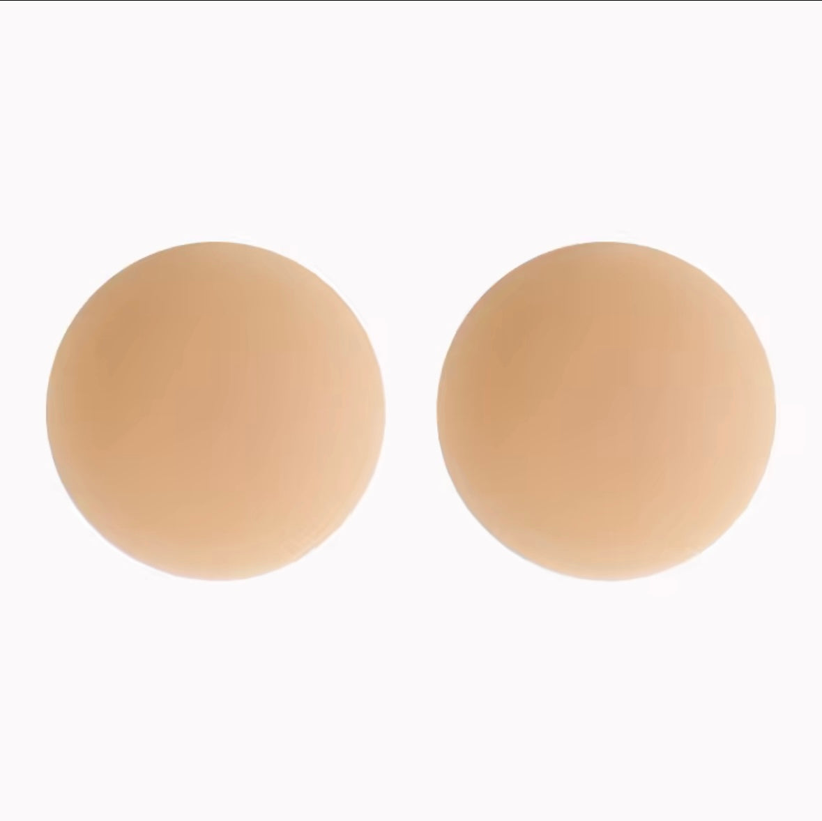 Nipple covers - silicone , non adhesive.