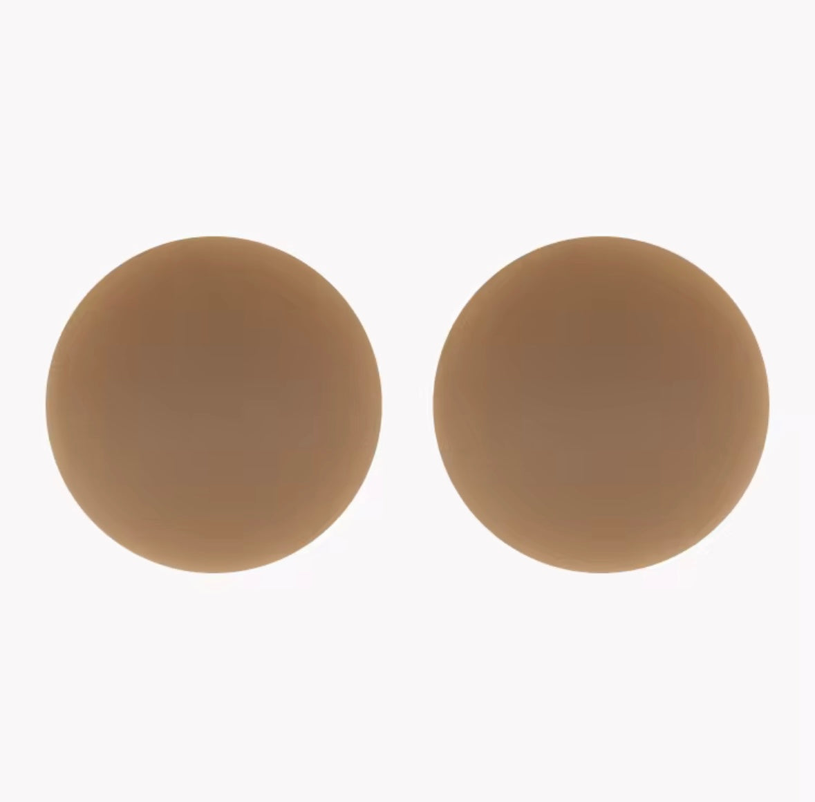Nipple covers - silicone , non adhesive.