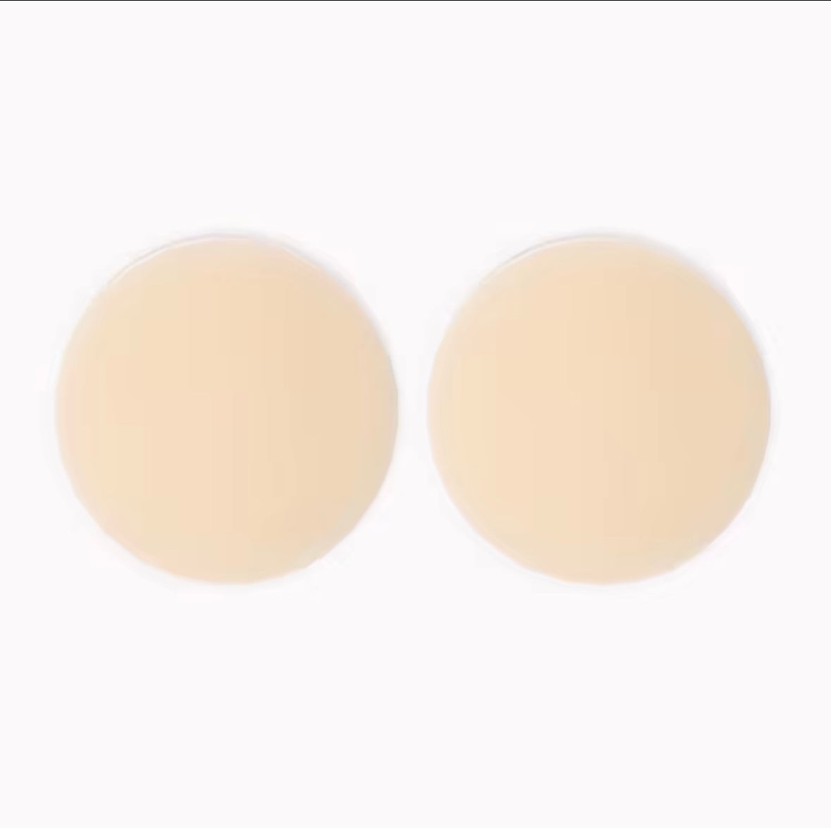 Nipple covers - silicone , non adhesive.