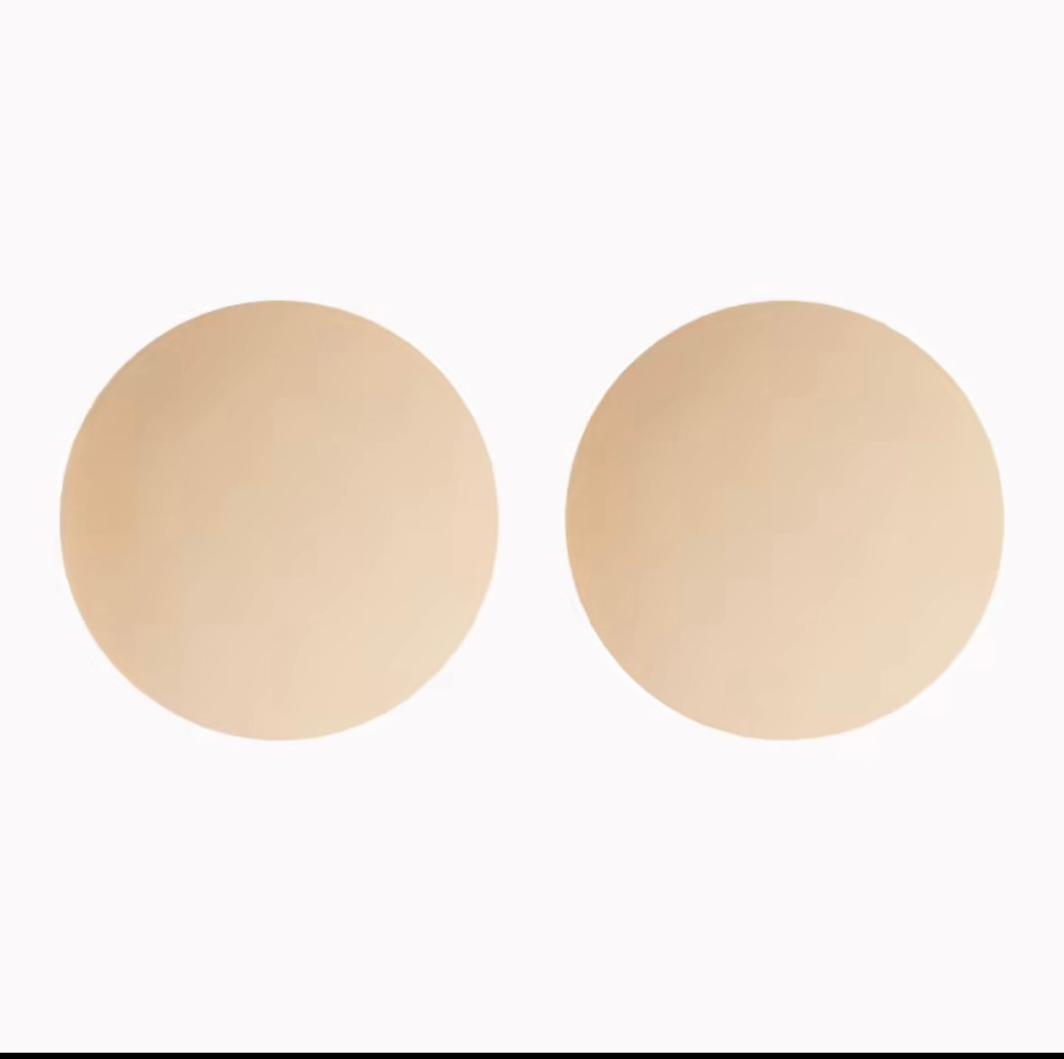 Nipple covers - silicone , non adhesive.