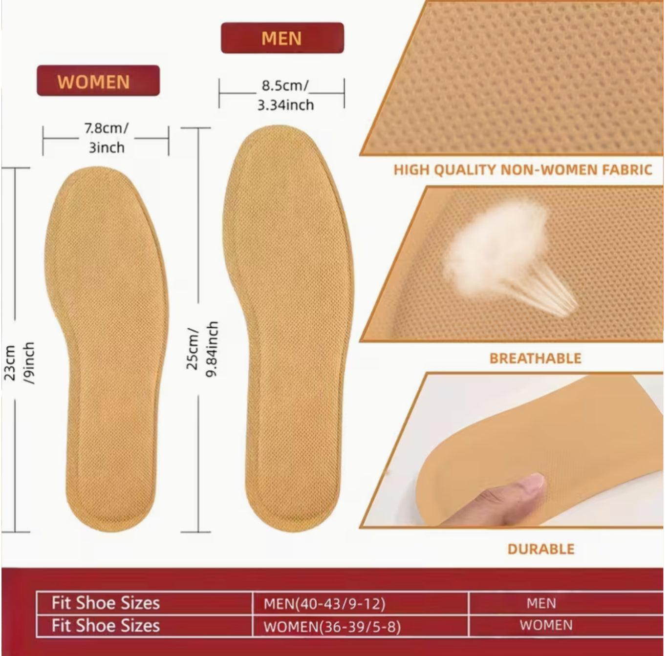 Warming Inner Sole