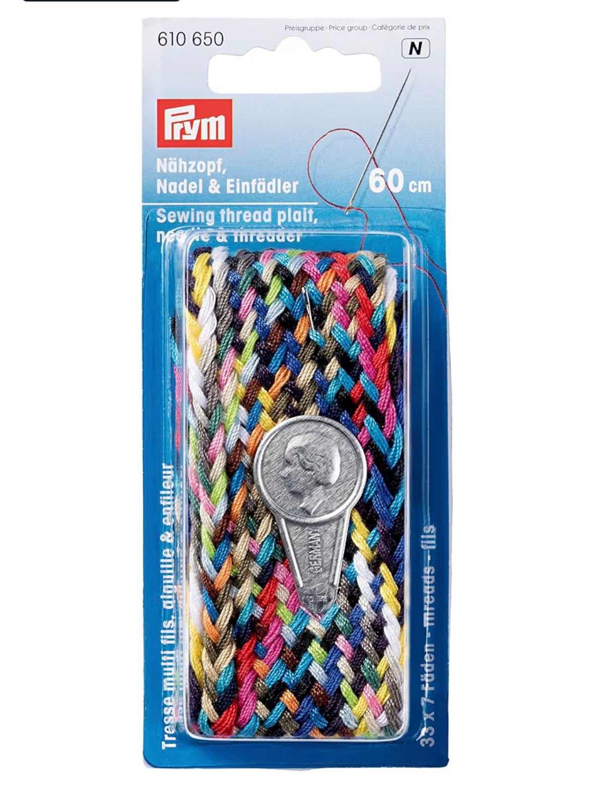 Prym Sewing Thread Plait, Sewing Needle & Threader