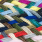 Rainbow thread braid